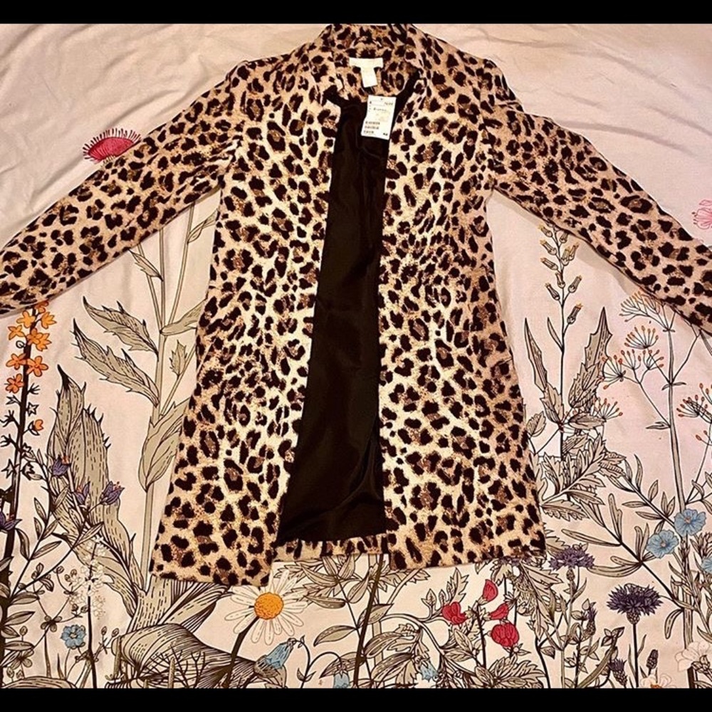 Cheetah Print Jacket NWT
